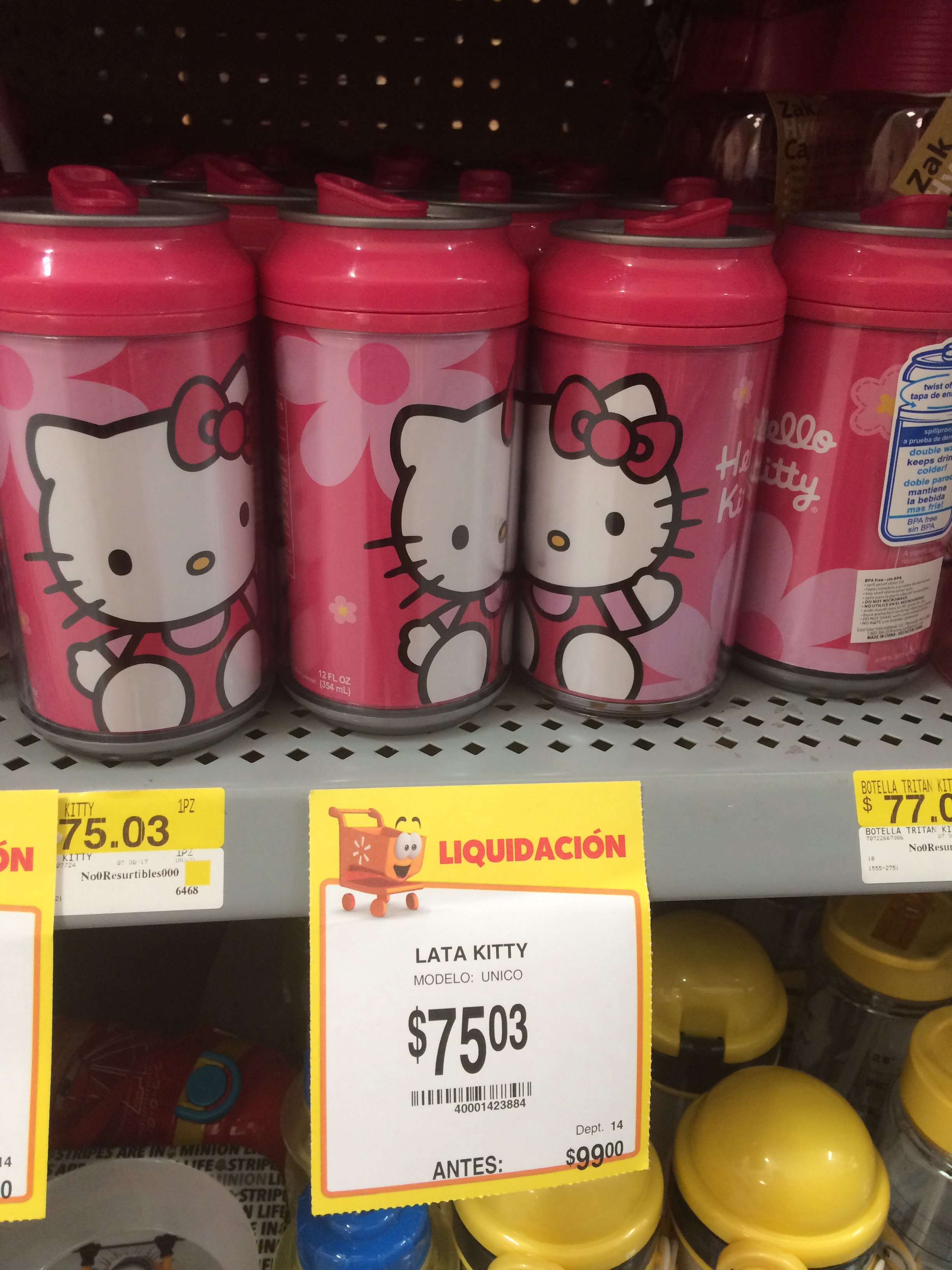 oración mordaz Asombro $13.02 - Walmart - Lata CoolGear Hello Kitty / 12floz con el 85% de  descuento... - LiquidaZona