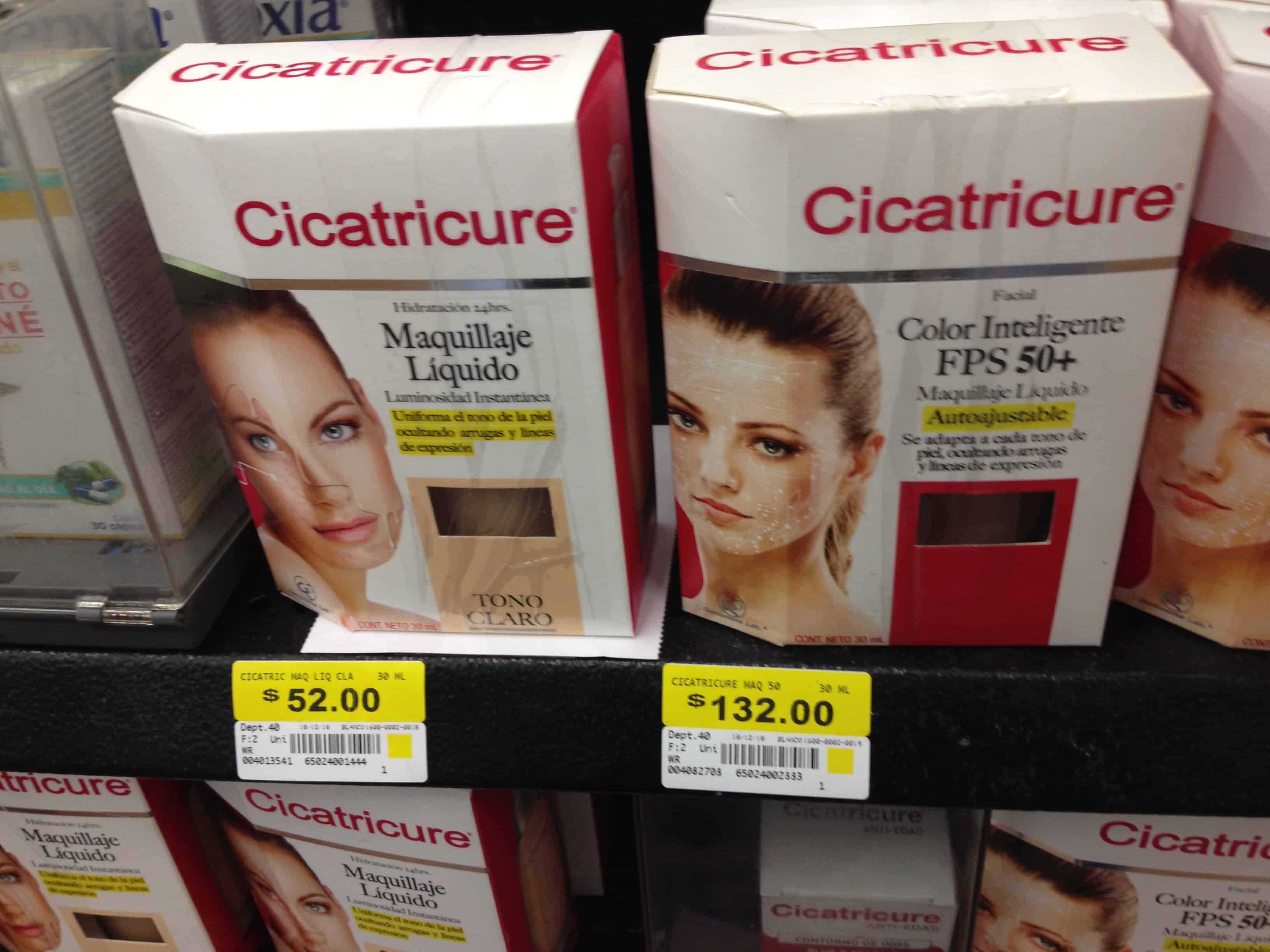 $ - Walmart - Maquillaje líquido marca Cicatricure tono claro con el  60% de descuento... - LiquidaZona