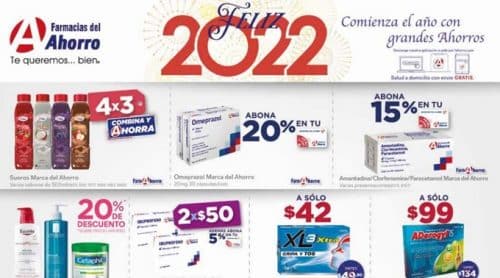 Farmacias del Ahorro &#8211; Folleto al 31 de enero de 2022 / Comienza el Año con Grandes Ahorros&#8230;