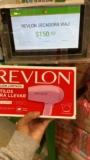 $149.03 – Bodega Aurrerá – Secadoras para el cabello marca Revlon / Tono rosa y azul con el 40% de descuento…