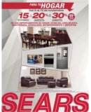 Sears – Promoción de fin de semana / Hasta 15 MSI + 20% de descuento ó 30% directo + 10% adicional del 9 al 12 de noviembre de 2018…