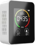 Monitor CO2 con detección de temperatura y humedad sistema de alarma inteligente y reconocimiento de gas a un precio genial…