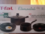 $368.02 – Bodega Aurrerá – Batería de cocina marca T-Fal Elemental / 5pz con el 65% de descuento…