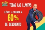 Soriana y MEGA Soriana – Julio Regalado 2018 / 60% de descuento en la segunda compra en llantas…