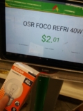 $2.01 – Bodega Aurrerá – Foco para refrigerador marca Osram con el 90% de descuento…