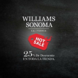 William Sonoma – Hot Sale 2018 / 25% de descuento en toda la tienda y más…