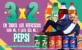 Soriana y MEGA Soriana – Julio Regalado 2018 / 3X2 en todos los refrescos de la línea Pepsi (600ml y 355ml.) y aguas naturales…