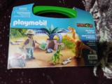 $100.01 – Bodega Aurrerá – Maletín de dinosaurios y explorador Playmobil / Set de 17 piezas con el 70% de descuento…