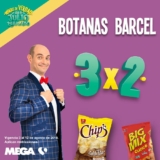 Soriana y MEGA Soriana – Julio Regalado 2018 / 3X2 en todas las botanas Barcel…