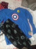 $60.02 – Walmart – Pijama manga larga marca Avengers / Talla 16 estampado Azul con el 65% de descuento…