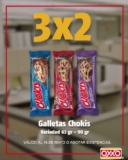 Oxxo – Calma tu Antojo! /  3X2 en variedad de galletas Chokis…