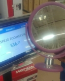 $36.01 – Walmart – Espejo facial con base / Zoom 5X tono Morado con el 80% de descuento…