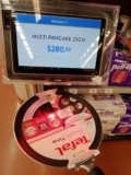 $280.03 – Walmart – Sartén Multi Pancake Time marca Tefal / Tono negro tamaño 25cm con el 55% de descuento…