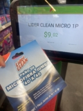 $9.02 – Bodega Aurrerá – Paño de microfibra marca Lider Clean con el 60% de descuento…