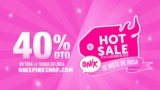 Onix – Hot Sale 2019 / 40$ de descuento en toda la tienda online…
