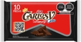 Carlos V Chocolate semi amargo sin azúcar / 10 pz de 17g a un precio genial…