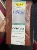 $12.01 – Bodega Aurrerá – Cortina para baño marca Luxory / 1.80m X 1.80m tono Café con el 85% de descuento…