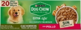 DOG CHOW Alimento Húmedo Cachorros Pollo, Paquete con 20 Pzas de 100g a un precio genial…