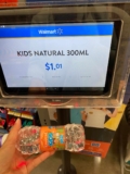$1.01 – Walmart – Agua natural marca Bonafont Kids / Botella de 300ml con el 85% de descuento…