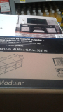 $358.01 – Walmart – Mueble modular para TV marca MainStays / Tono Negro con el 80% de descuento…