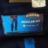 $40.01 – Bodega Aurrerá – Pantalón de mezclilla para caballero marca Riders / Regular Fit con el 85% de descuento…