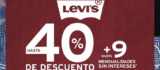 Sears – El Buen Fin 2018 / Hasta 40% de descuento directo + Hasta 9 MSI en la marca Levi’s…