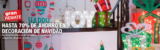 Home Depot – Navidad 2018 / Gran Liquidación: Hasta 70% de descuento en decoración navideña…