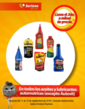 Soriana Mercado – 50% de descuento en la segunda compra en todos los aceites y lubricantes automotrices…