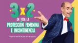 Soriana y MEGA Soriana – Julio Regalado 2018 / 3X2 en toda la protección femenina e incontinencia…