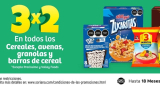 Julio Regalado 2022 – 3X2 en Cereales, Avenas, Granolas y Barras de Cereal…