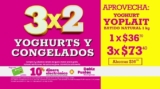 Soriana – Julio Regalado 2021 / 3X2 en Yoghurts y Congelados…