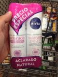 $30.03 – Walmart – Paquete Nivea / 2 desodorantes aclarado natural + aclarado satín con el 55% de descuento…