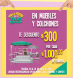 Soriana y MEGA Soriana – Julio Regalado 2018 / $300 de regalo por cada $1,000 de compra en muebles y colchones…